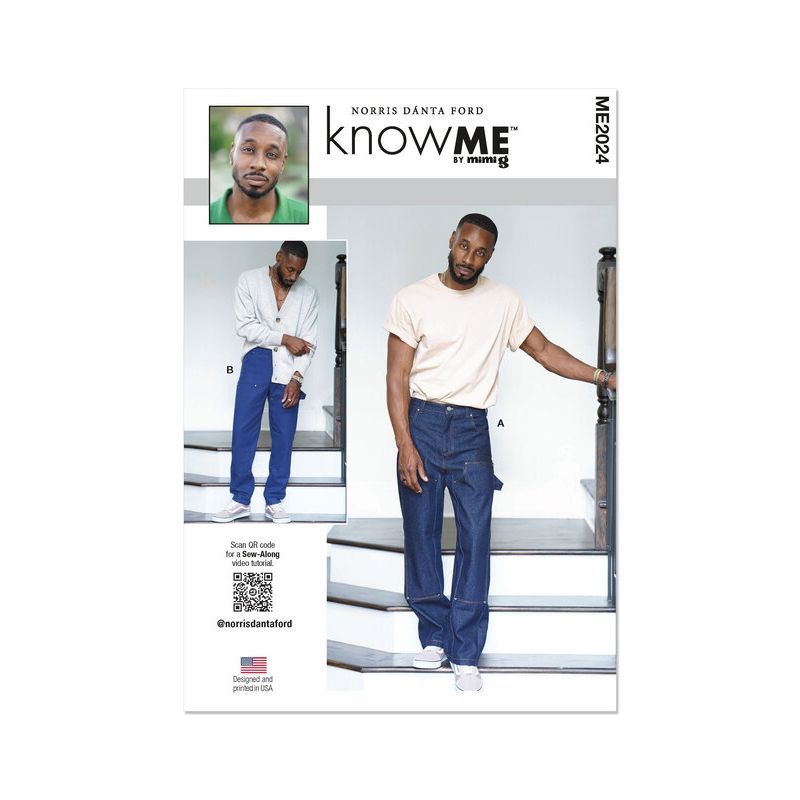 Patron KnowMe 2024.AA - Jeans pour hommes