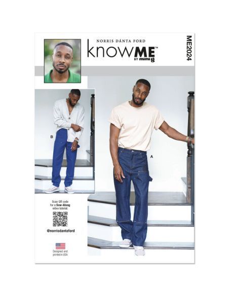 Patron KnowMe 2024.AA - Jeans pour hommes