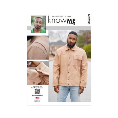 Patron KnowMe 2036.AA - Veste utilitaire pour hommes