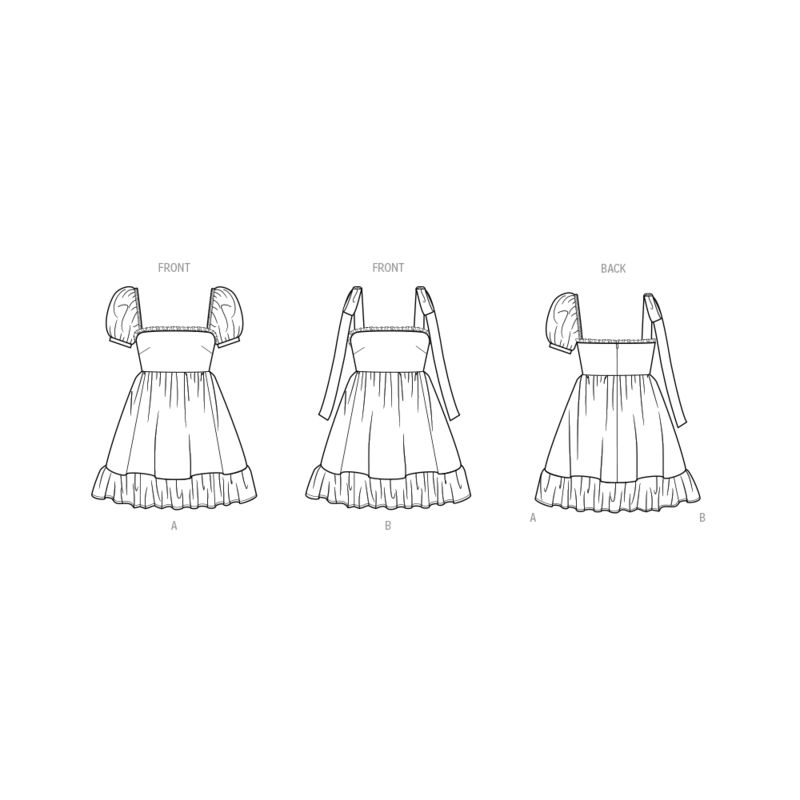 Patron KnowMe 2039.H5 - Robe Baby Doll