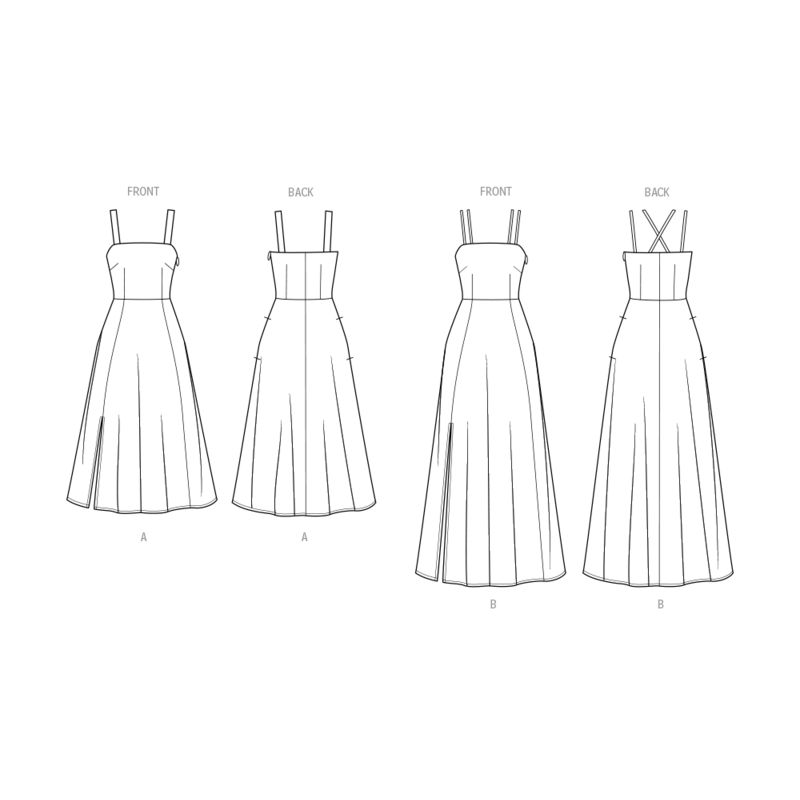 Patron KnowMe 2040.M1 - Robe à bretelles