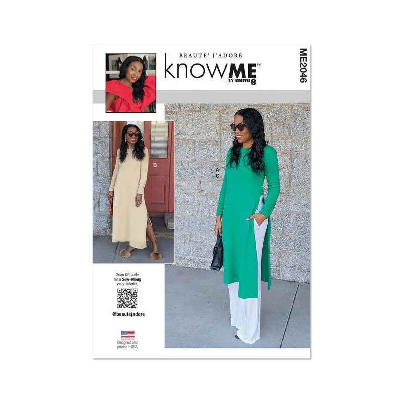 Patron KnowMe 2046.K5 - Robe et pantalon