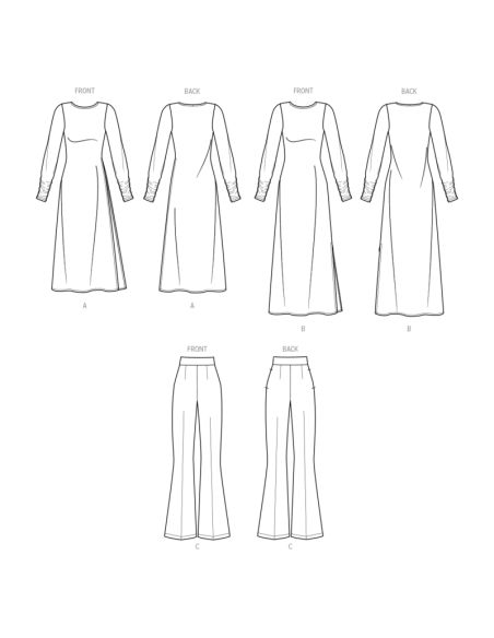 Patron KnowMe 2046.K5 - Robe et pantalon