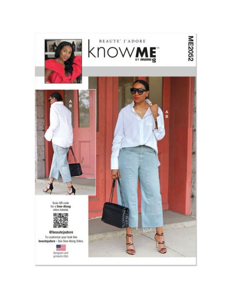 Patron KnowMe 2052.K5 - Chemise et pantalons