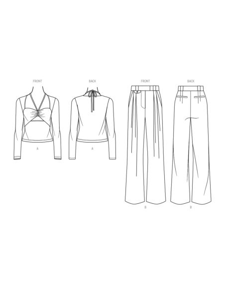 Patron KnowMe 2053.H5 -Haut et pantalons