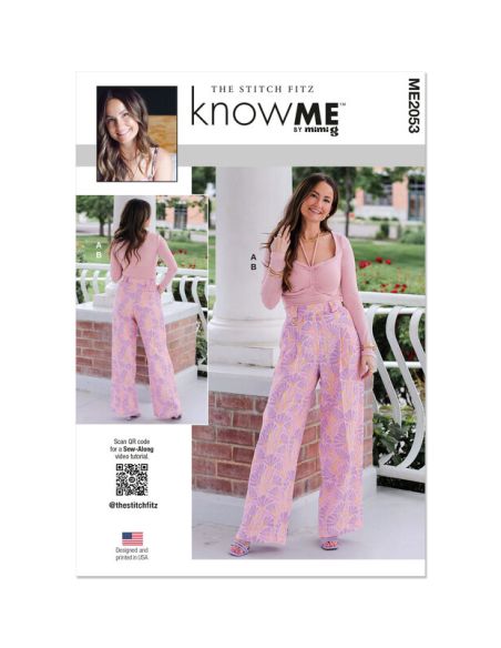 Patron KnowMe 2053.H5 -Haut et pantalons