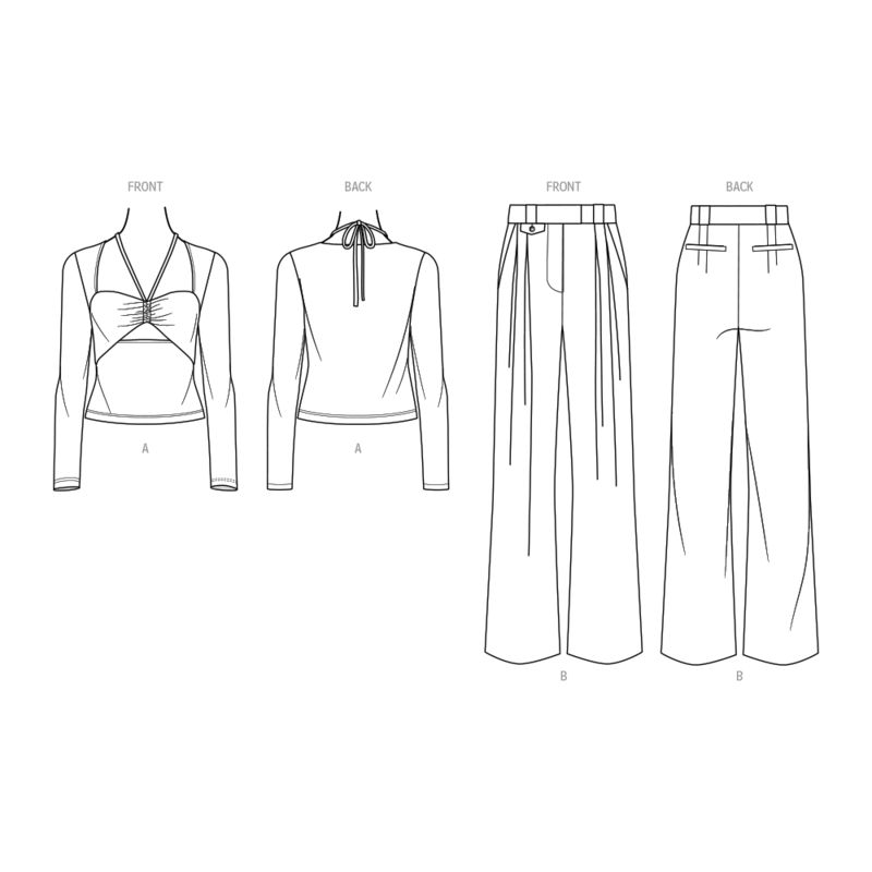 Patron KnowMe 2053.H5 -Haut et pantalons