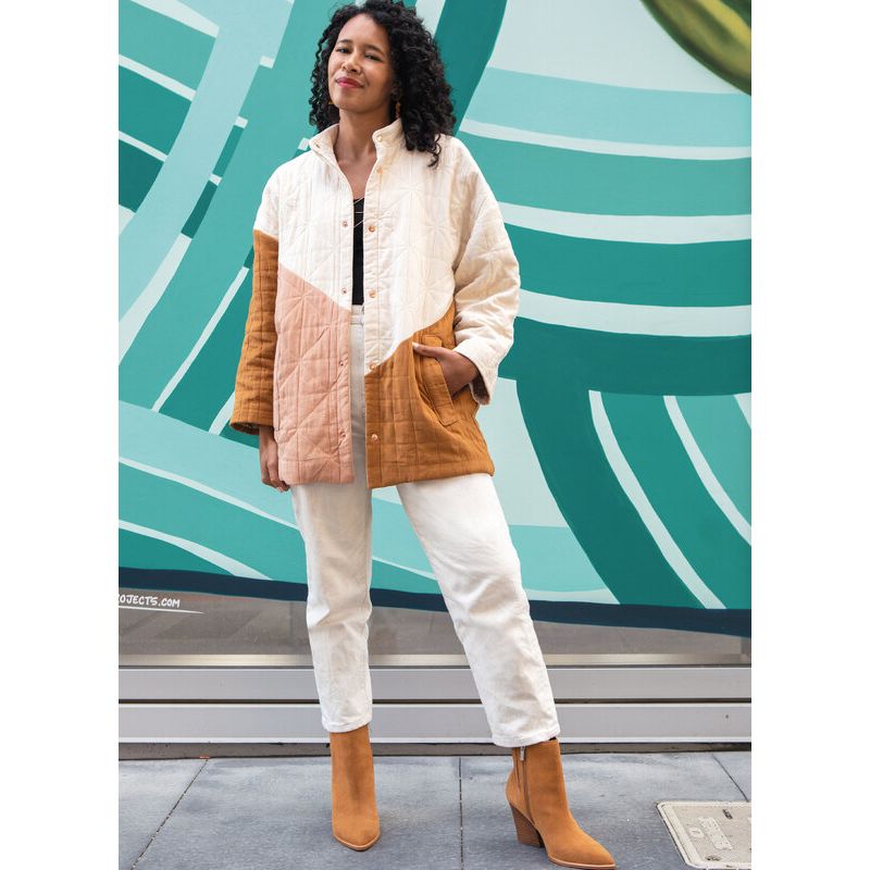 Patron KnowMe 2058.H5 - Manteau asymétrique