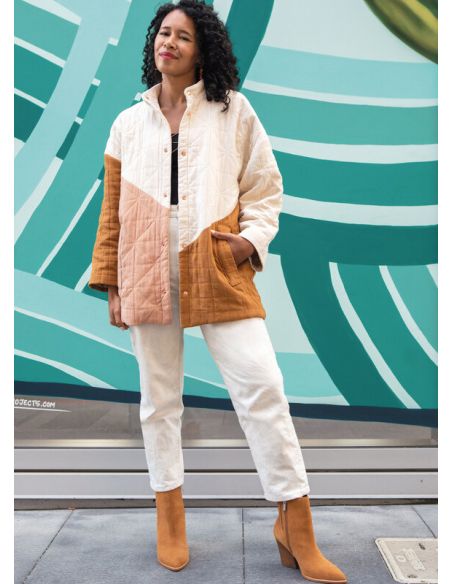 Patron KnowMe 2058.H5 - Manteau asymétrique