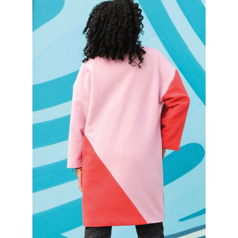 Patron KnowMe 2058.H5 - Manteau asymétrique