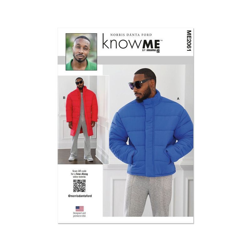 Patron KnowMe 2061.AA - Doudoune pour homme