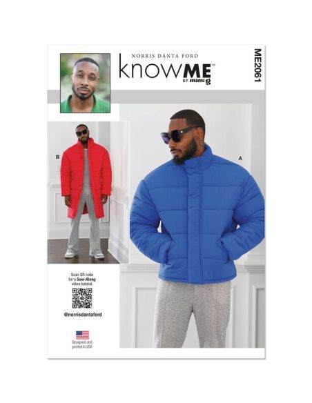 Patron KnowMe 2061.AA - Doudoune pour homme