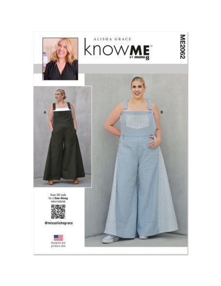 Patron KnowMe 2062.K5 - Salopette