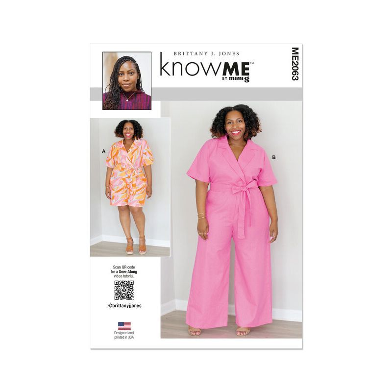 Patron KnowMe 2063.AA - Combinaison et romper