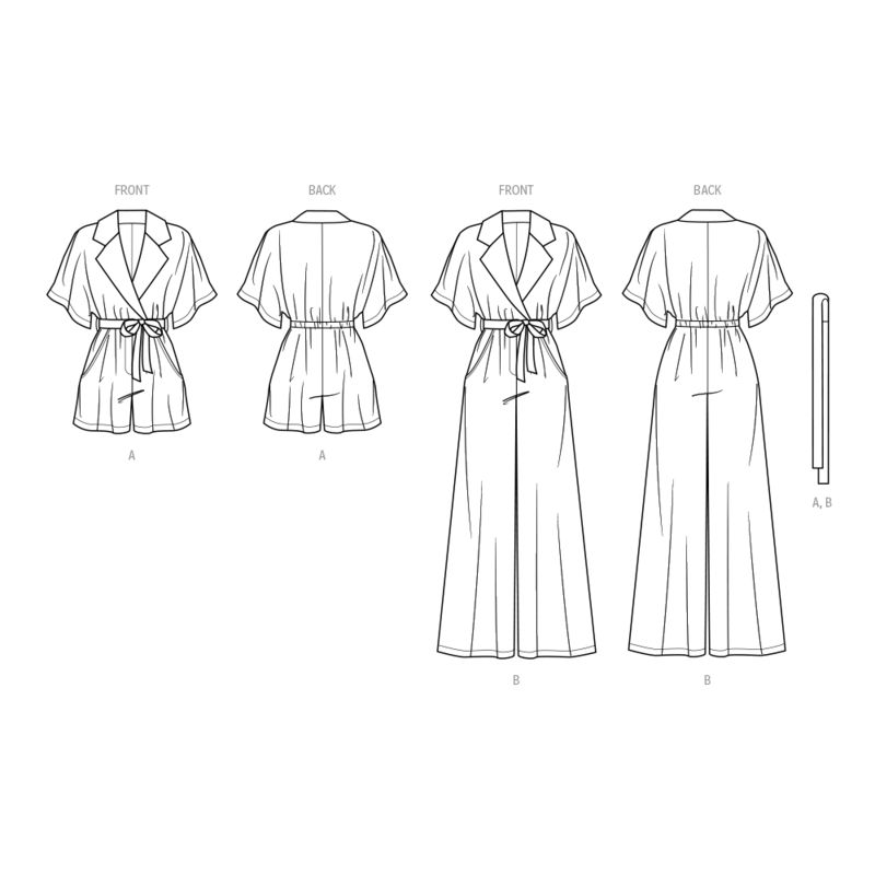 Patron KnowMe 2063.AA - Combinaison et romper