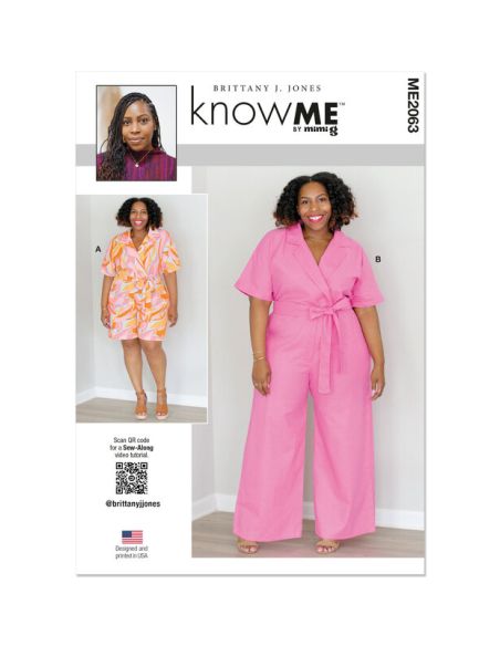 Patron KnowMe 2063.AA - Combinaison et romper