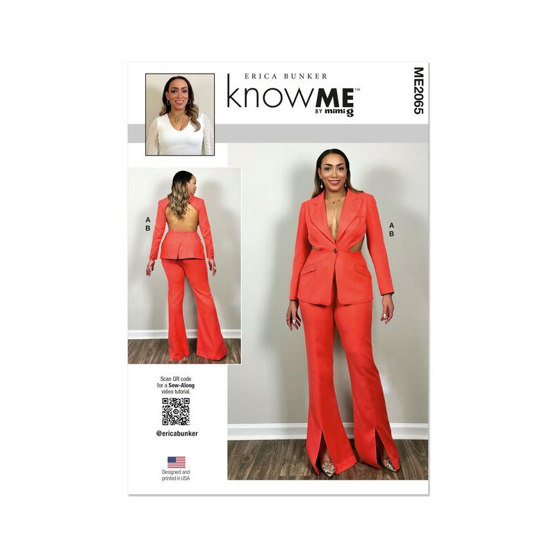 Patron KnowMe 2065.H5 - Blazer et pantalons