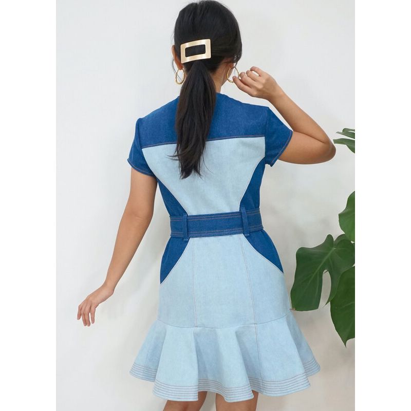 Patron KnowMe 2066.H5 - Robe rétro avec volant