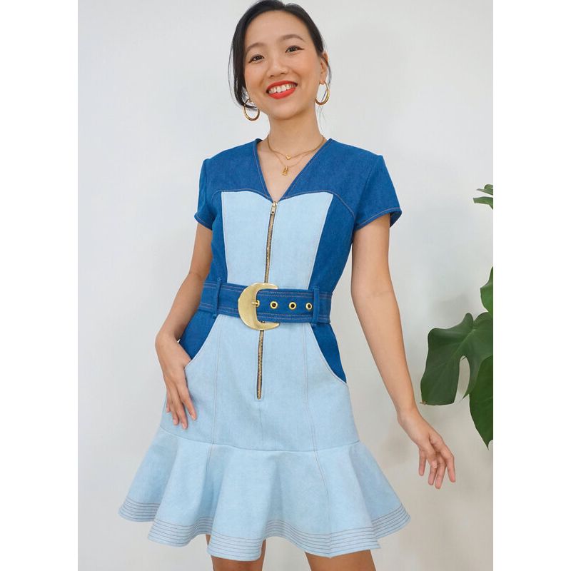 Patron KnowMe 2066.H5 - Robe rétro avec volant