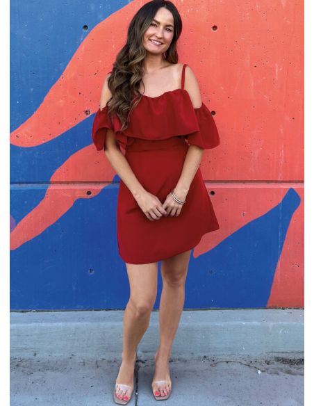 Patron KnowMe 2067.H5 - Robe à volant épaules dénudées