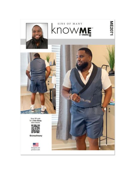 Patron KnowMe 2071.AA - Gilet et short