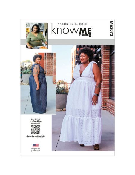 Patron KnowMe 2072.M1 - Combinaison et robe