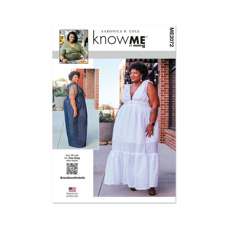 Patron KnowMe 2072.M1 - Combinaison et robe