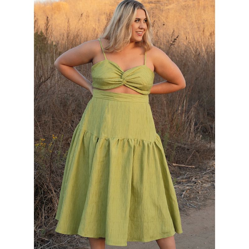 Patron KnowMe 2073.K5 - Crop top et jupe