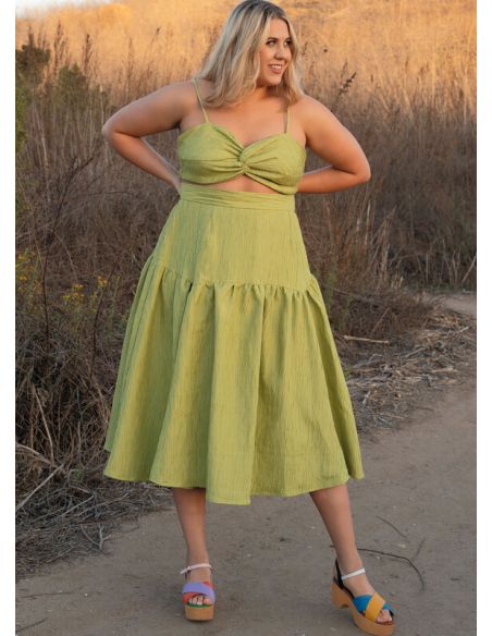 Patron KnowMe 2073.K5 - Crop top et jupe