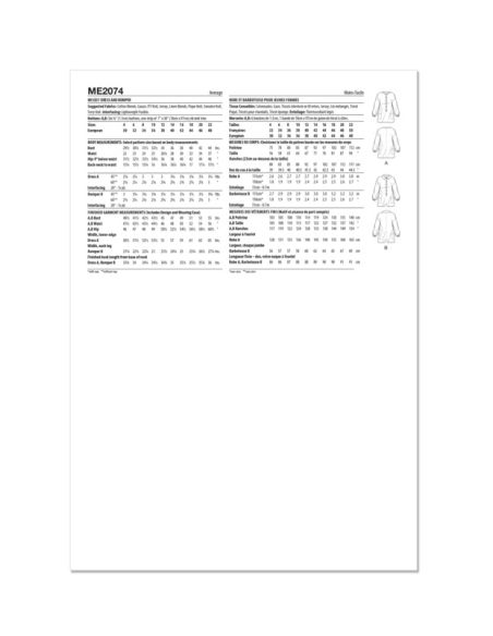 Patron KnowMe 2074.D5 - Robe et romper