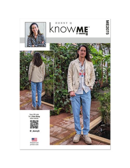 Patron KnowMe 2075.AA - Veste et pantalons