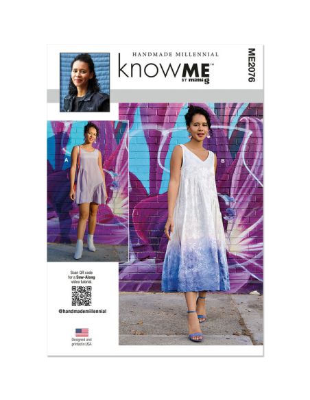 Patron KnowMe 2076.H5 - Robe réversible