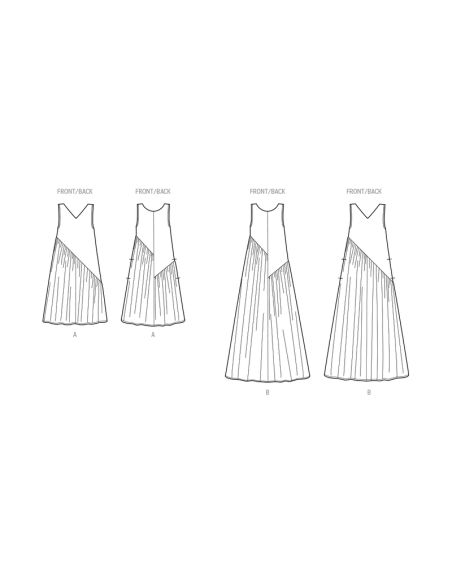 Patron KnowMe 2076.H5 - Robe réversible