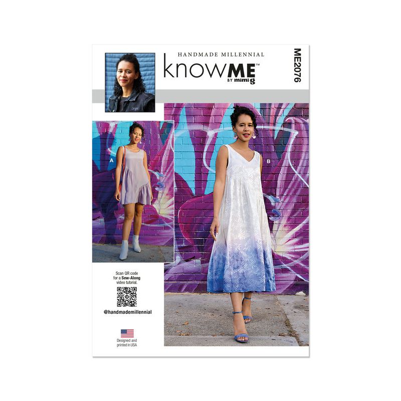 Patron KnowMe 2076.H5 - Robe réversible