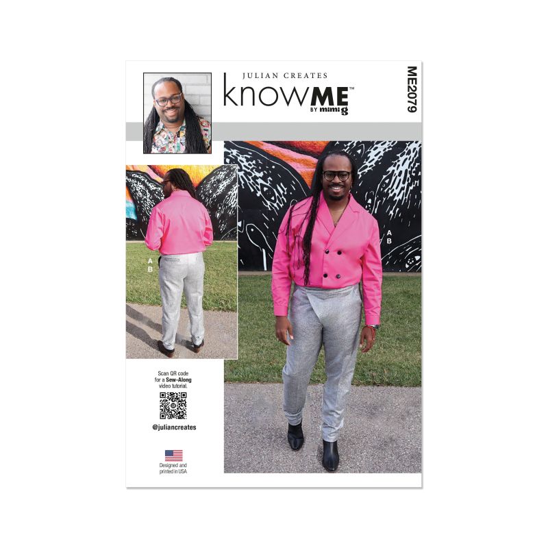 Patron KnowMe 2079.AA - Chemise et pantalons pour hommes