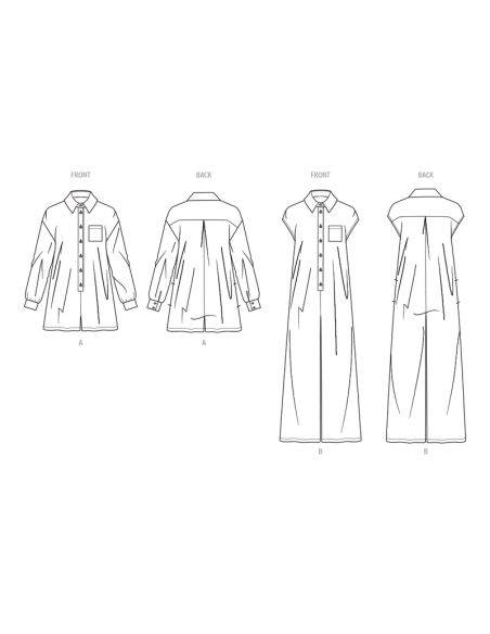 Patron KnowMe 2081.K5 - Combinaison et romper de maternité