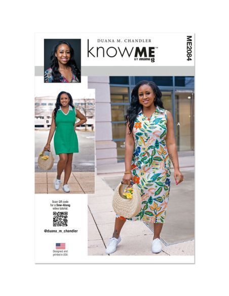 Patron KnowMe 2084.K5 - Robe dos nu