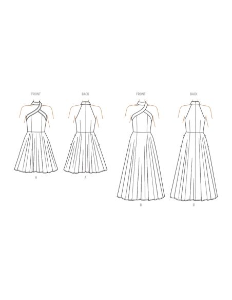 Patron KnowMe 2085.K5 - Robe en deux longueurs