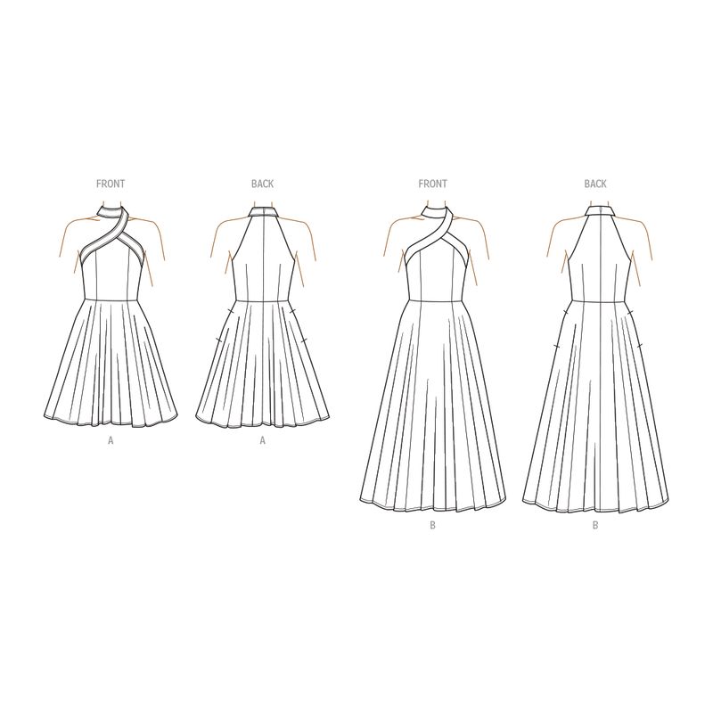 Patron KnowMe 2085.K5 - Robe en deux longueurs