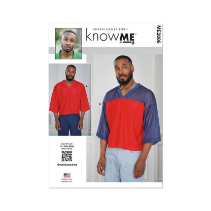 Patron KnowMe 2086.AA - Hauts pour hommes