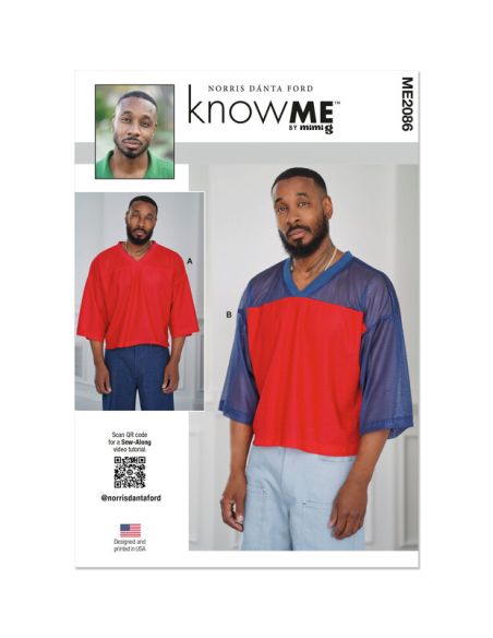 Patron KnowMe 2086.AA - Hauts pour hommes