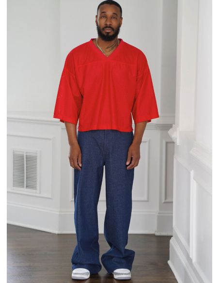 Patron KnowMe 2086.AA - Hauts pour hommes