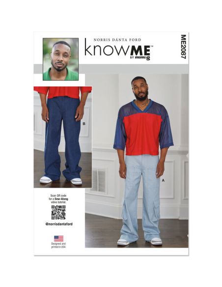 Patron KnowMe 2087.AA - Jeans pour hommes