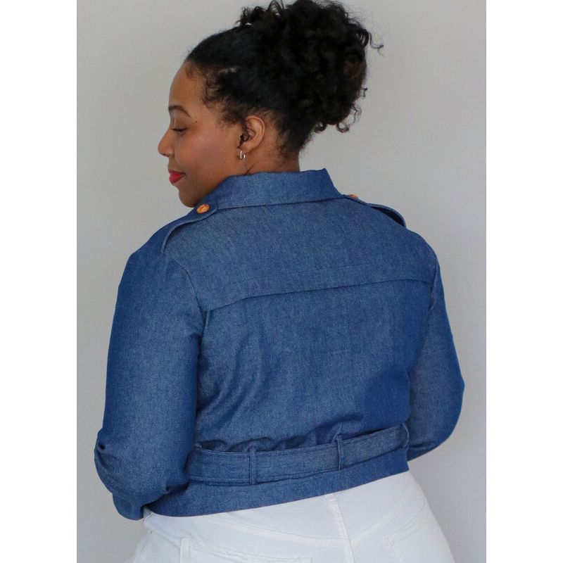 Patron KnowMe 2089.N5 - Vestes trench courtes