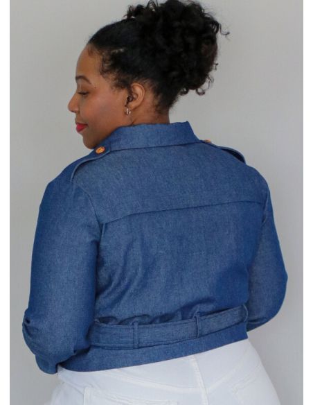 Patron KnowMe 2089.N5 - Vestes trench courtes