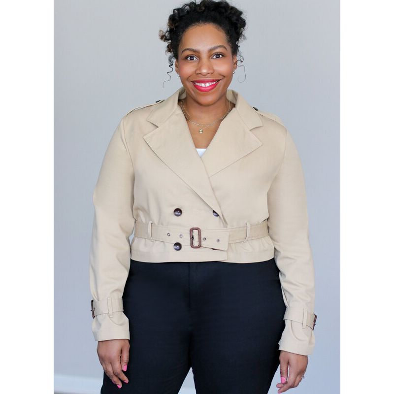 Patron KnowMe 2089.N5 - Vestes trench courtes