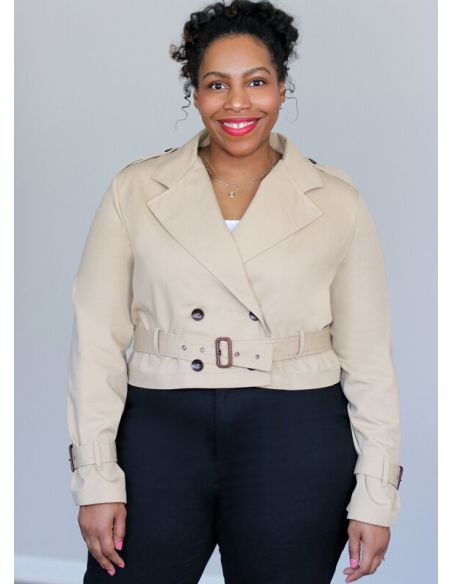 Patron KnowMe 2089.N5 - Vestes trench courtes