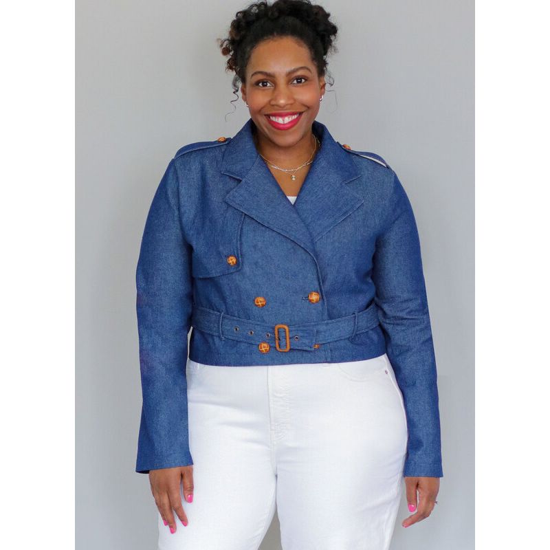 Patron KnowMe 2089.N5 - Vestes trench courtes