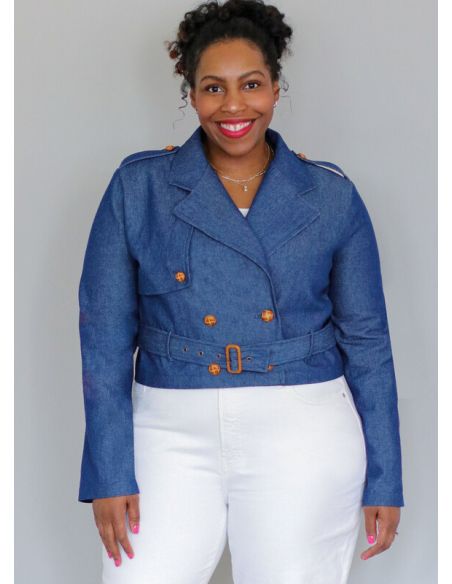 Patron KnowMe 2089.N5 - Vestes trench courtes