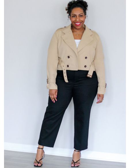 Patron KnowMe 2089.N5 - Vestes trench courtes